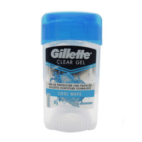 DTE.GILLETTE CLEAR GEL COOL WAVE 45 GR.