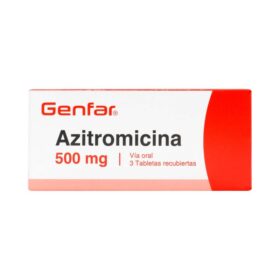 AZITROMICINA 500 MG 3 TABLETAS GF