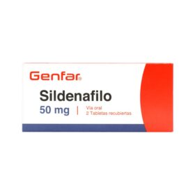 SILDENAFIL 50 MG 2 TABLETAS GF