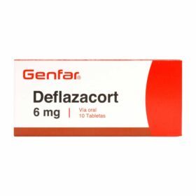 DEFLAZACORT 6 MG 10TABLETAS GF7343