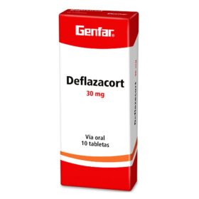 DEFLAZACORT 30 MG 10 TABLETAS GF