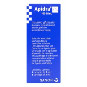 APIDRA 100UI 3ML AM.22273