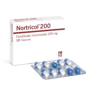 NORTRICOL 200 MG 10 CAP.