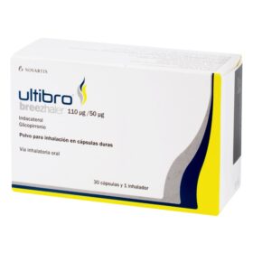 ULTIBRO BREEZHALER 50MG 30C