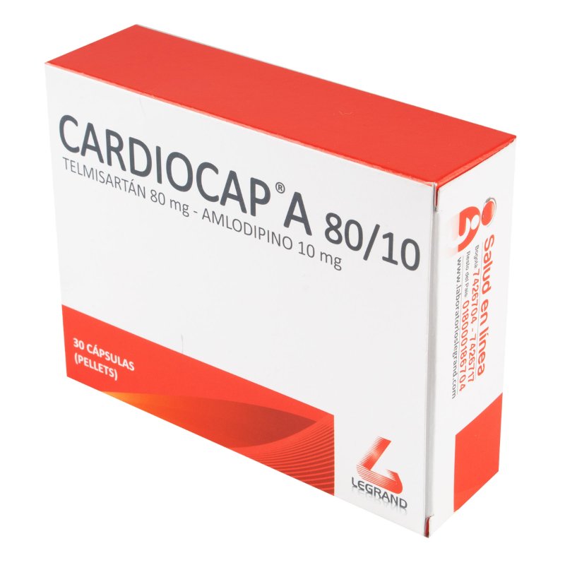 100021836 CARDIOCAP A 80/10MG 30TBS - Imagen 1