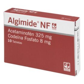ALGIMIDE NF 325/8 MG 10 TBS ACETAM/CODE
