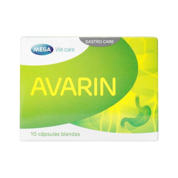 AVARIN 300 MG/60 MG 10 CAPS - Droguería Profamiliar Manizales