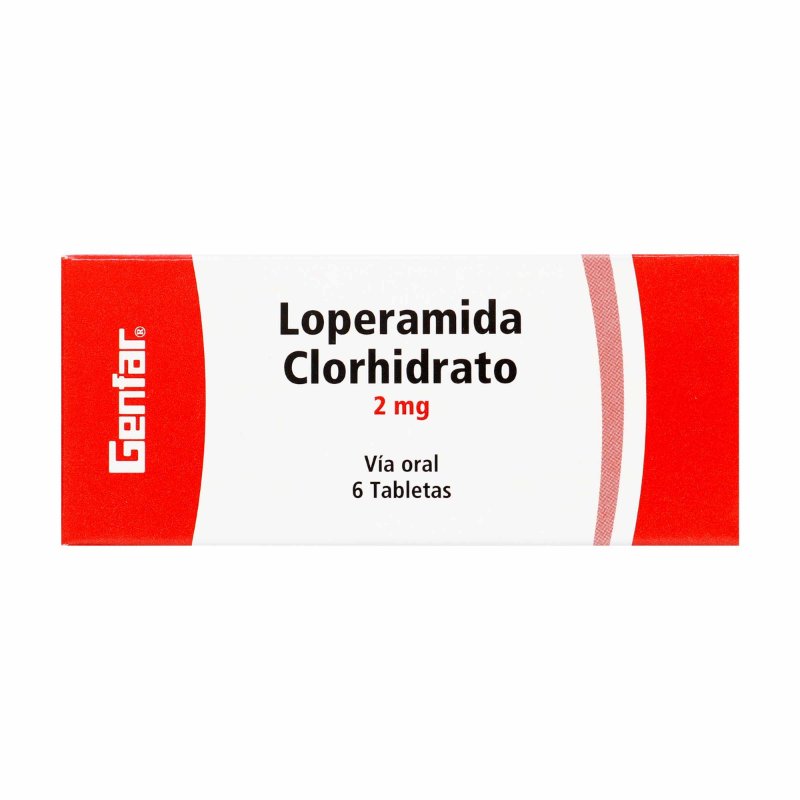 100027467 LOPERAMIDA 2 MG 6 TBS GF - Imagen 1