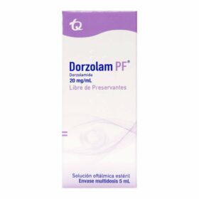 DORZOLAM PF 20MG SOL. OFT 5 ML