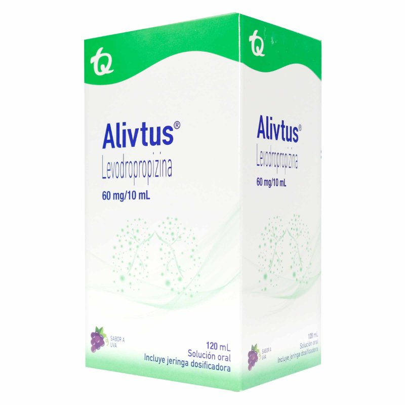 100028474 ALIVTUS LEVODROPROPIZINA 60MG/10ML 120ML TQ - Imagen 1