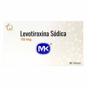 LEVOTIROXINA SODICA 125 MCG X 30 TABLETAS MK