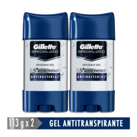 2 DTE GILLETTE CLEARGEL PROT.ANT.113PACK