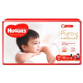 HUGGIES NAT.CAR.UNISEX XG ET4 50 UND