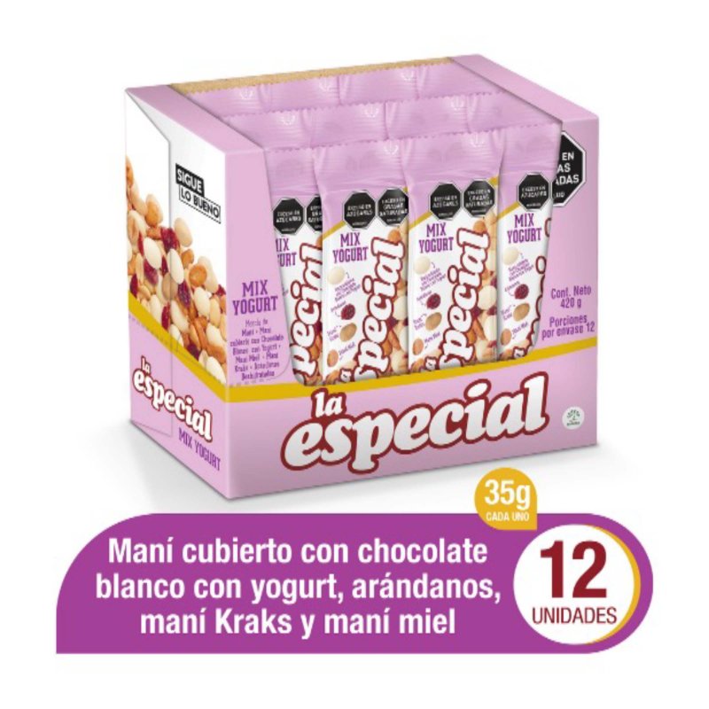 200046687 MANI LA ESPECIAL MIX YOGURT 35GR - Imagen 1
