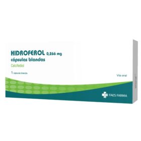 HIDROFEROL 0.266 MG 1 CAP.BLANDA