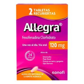 ALLEGRA 120MG 2 TAB
