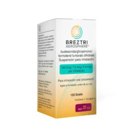 BREZTRI AEROSPHERE 160MCG INHA.120 DOSIS