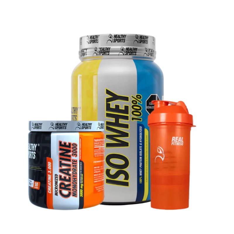 300126 ISO WHEY X 952G + CREATINA 150 GR + SHAKER - Imagen 1