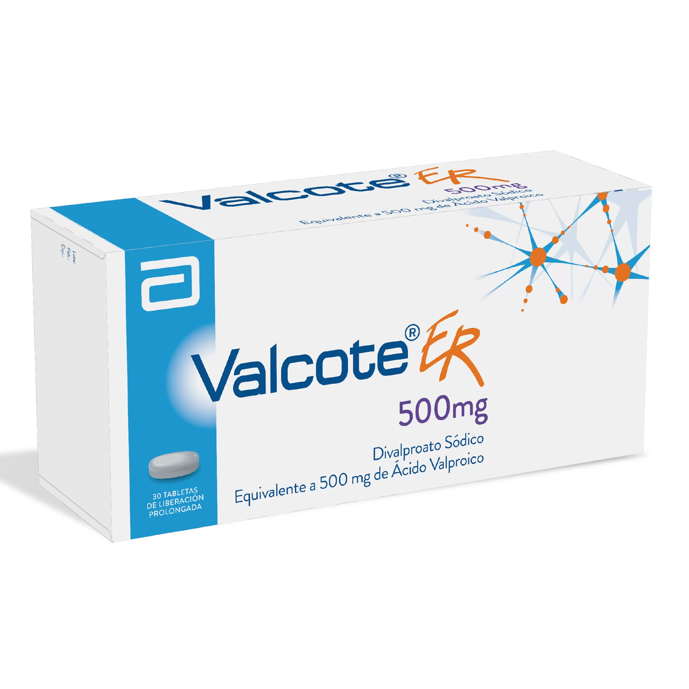 100009830 VALCOTE ER 500MG 30 - Imagen 1