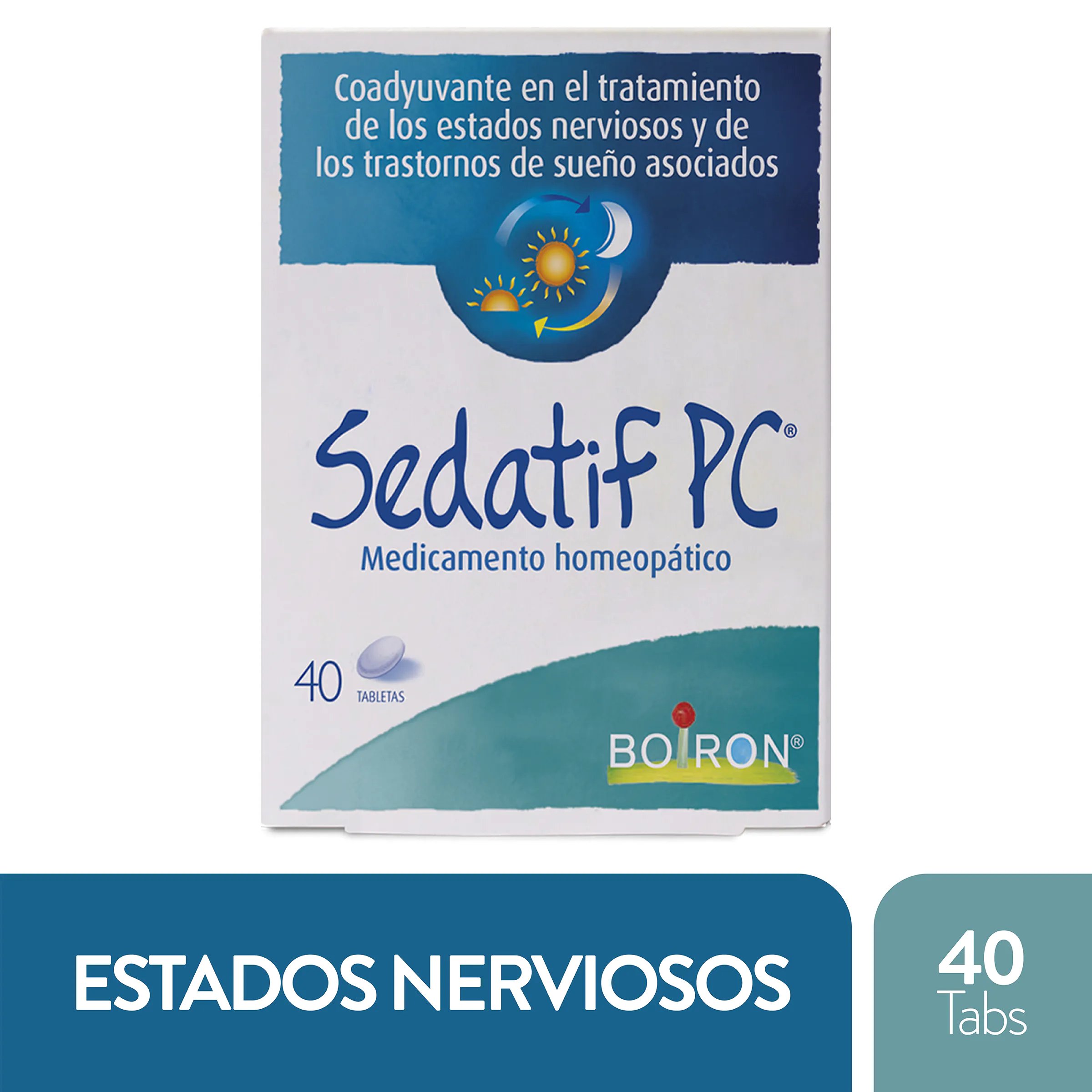 SEDATIF PC 40 TABLETAS - Imagen 1