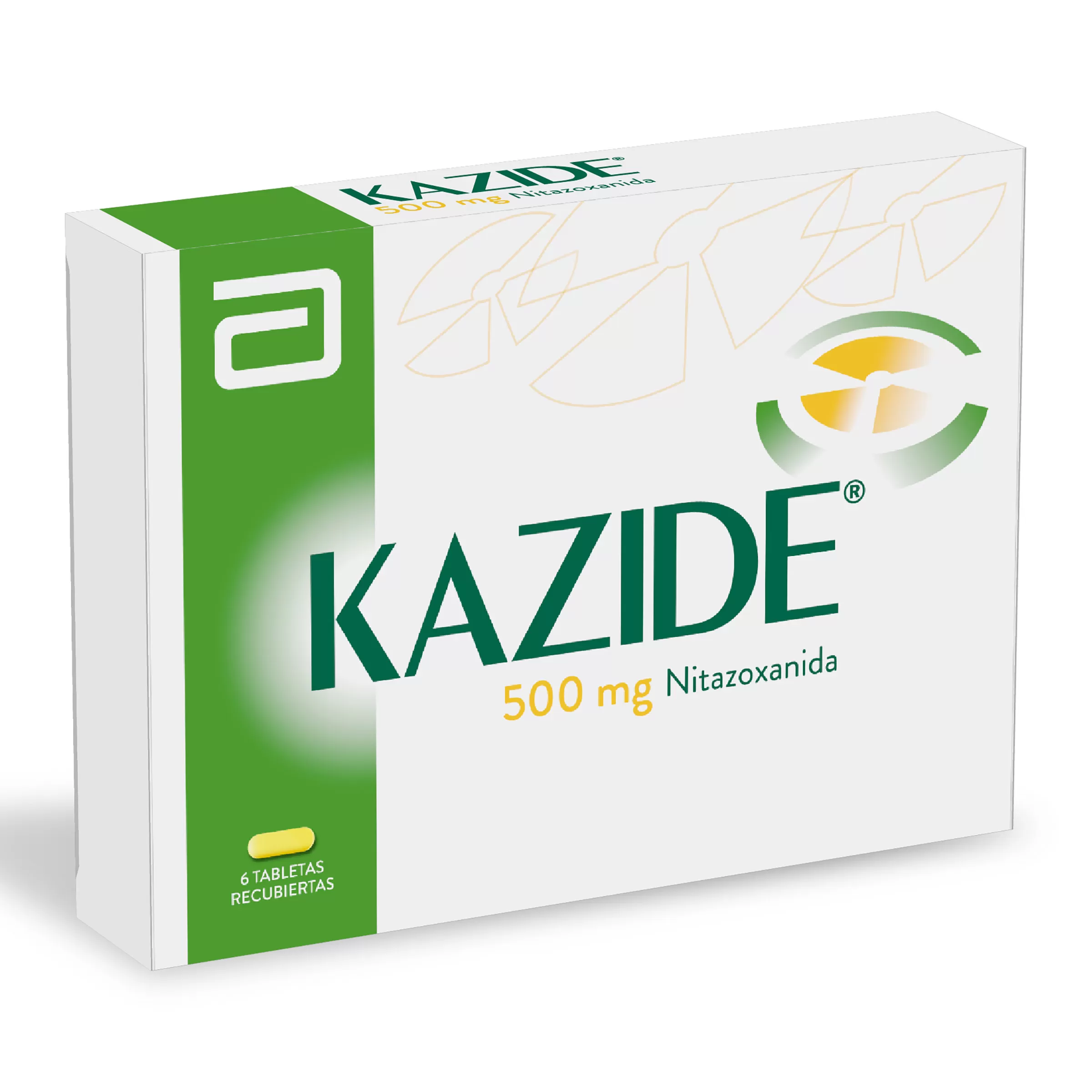 100010630 KAZIDE 500 MG 6 TABLETAS - Imagen 1