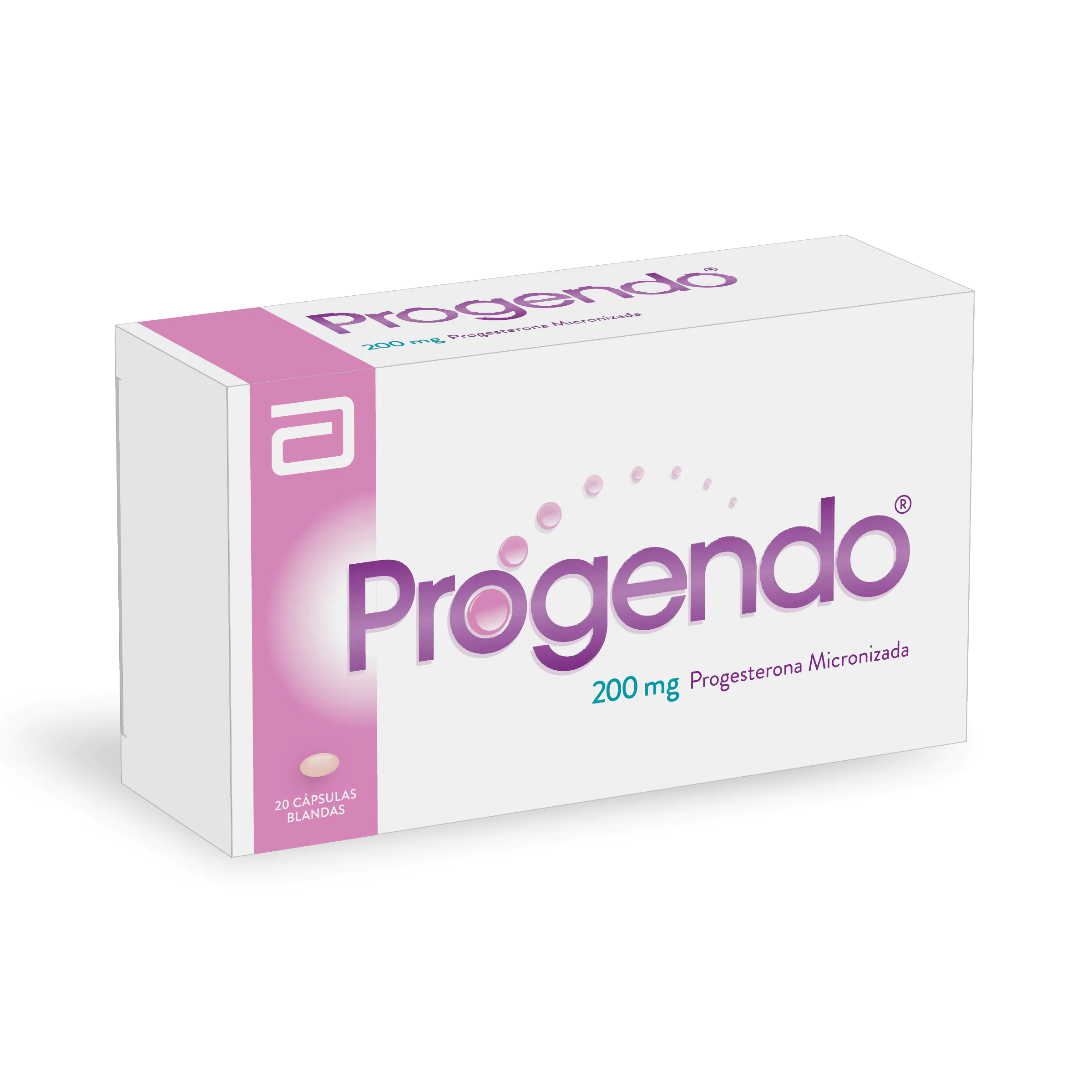 100012564 PROGENDO 200 MG 20 CAP - Imagen 1