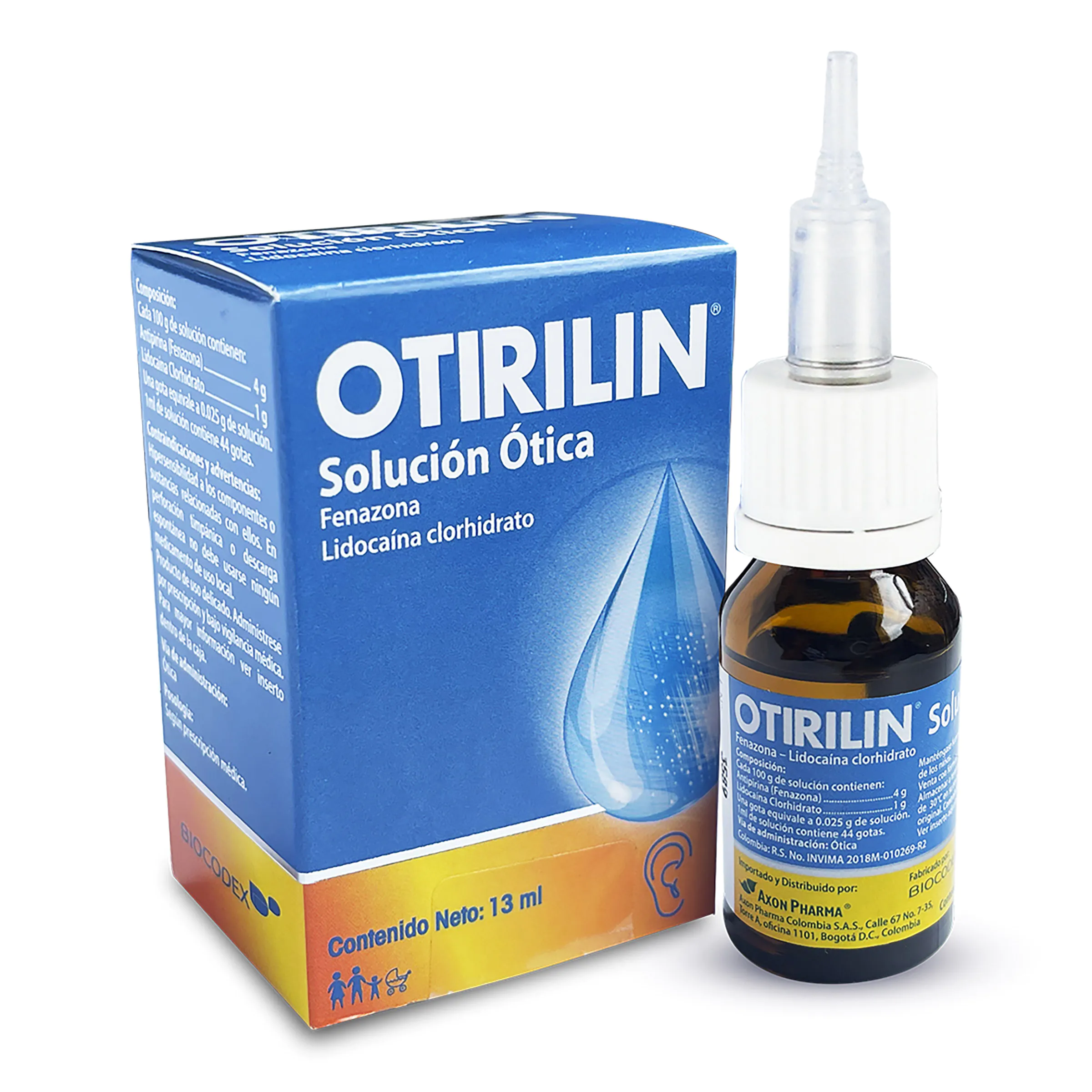 OTIRILIN GOTAS OTICAS 13 ML - Imagen 1
