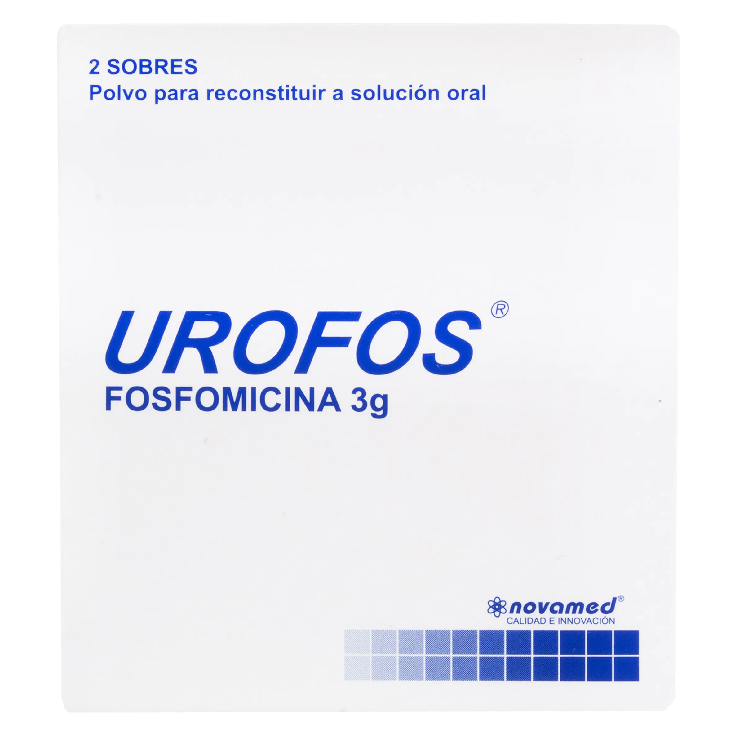 UROFOS FOSFOMICINA 3 GRAMOS 2 SOBRES - Imagen 1