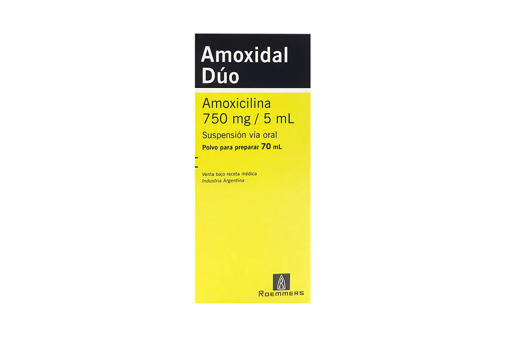 AMOXIDAL DUO SUSPENSION FRASCO 120 ML - Imagen 1