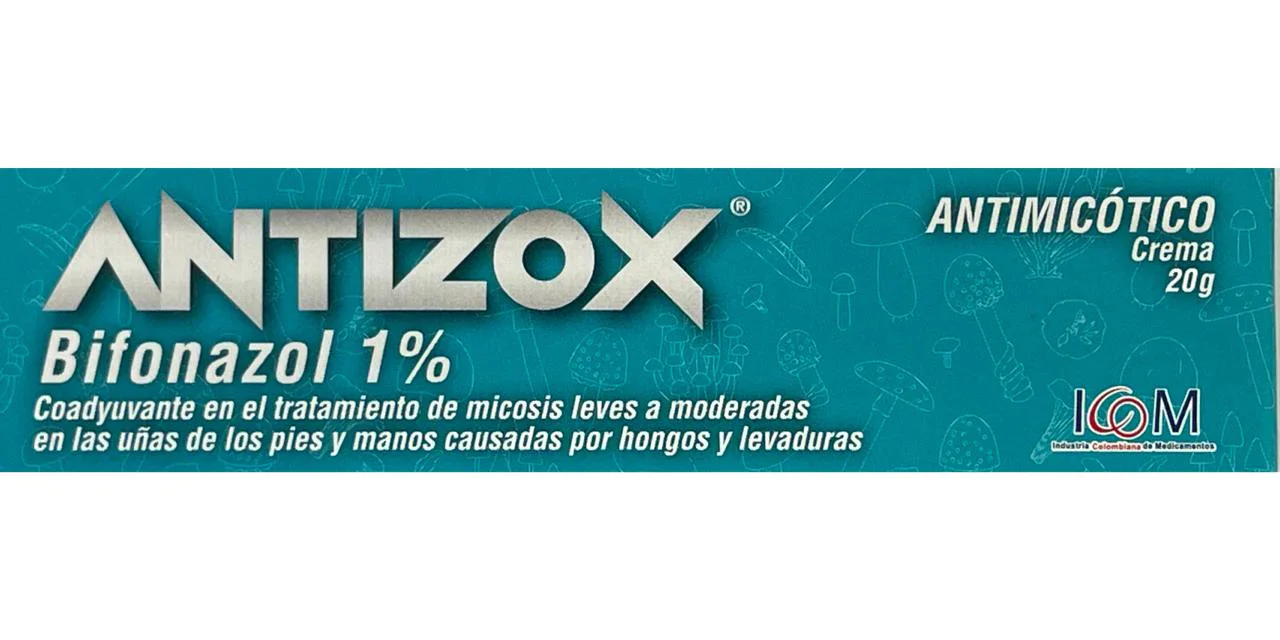 ANTIZOX 1% CREMA 20 GR ICOM - Imagen 1