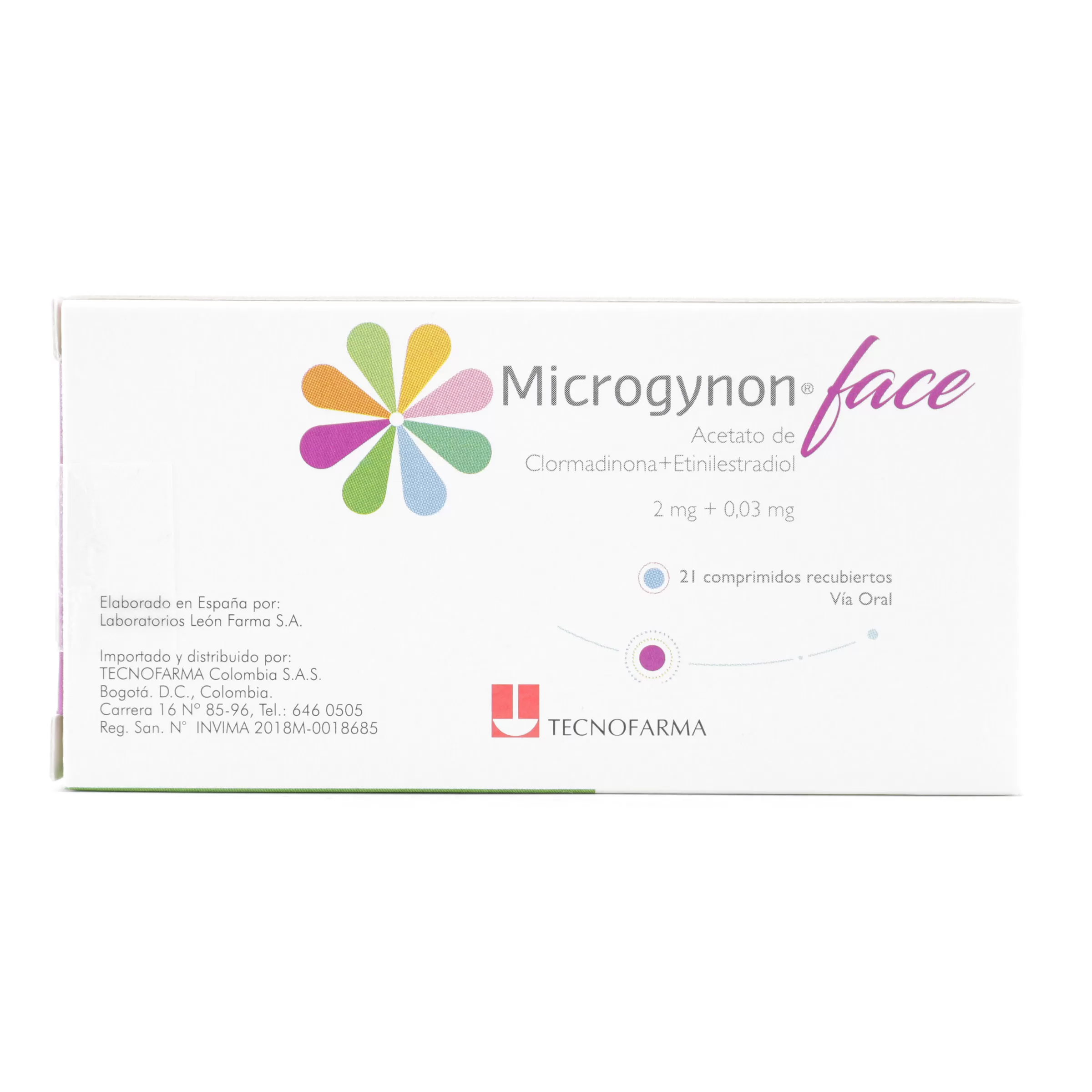 MICROGYNON FC2MG0.03MG21COM22139 - Imagen 1