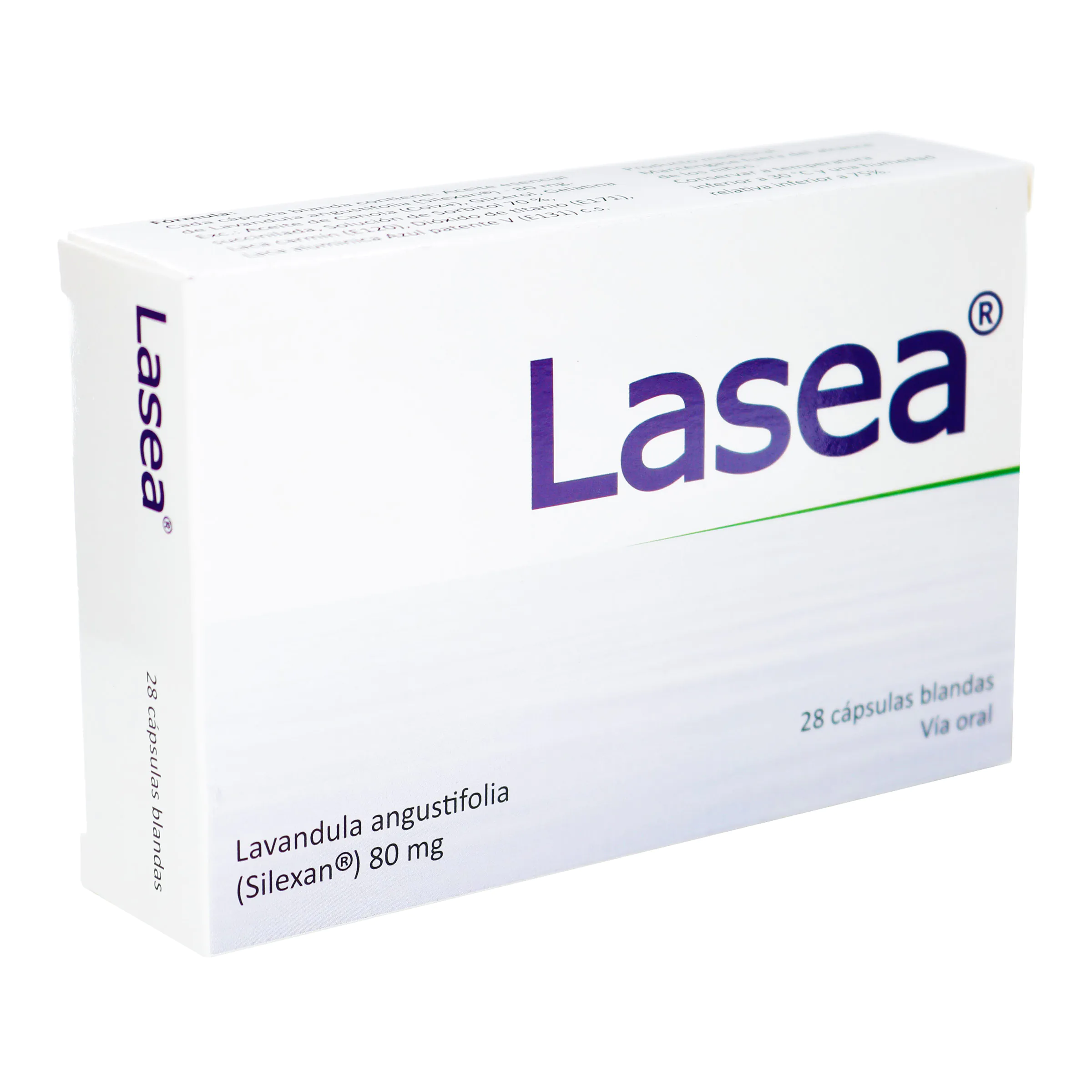 LASEA LAVANDULA ANGUSTIFOLIA 80MG 28 CAP - Imagen 1