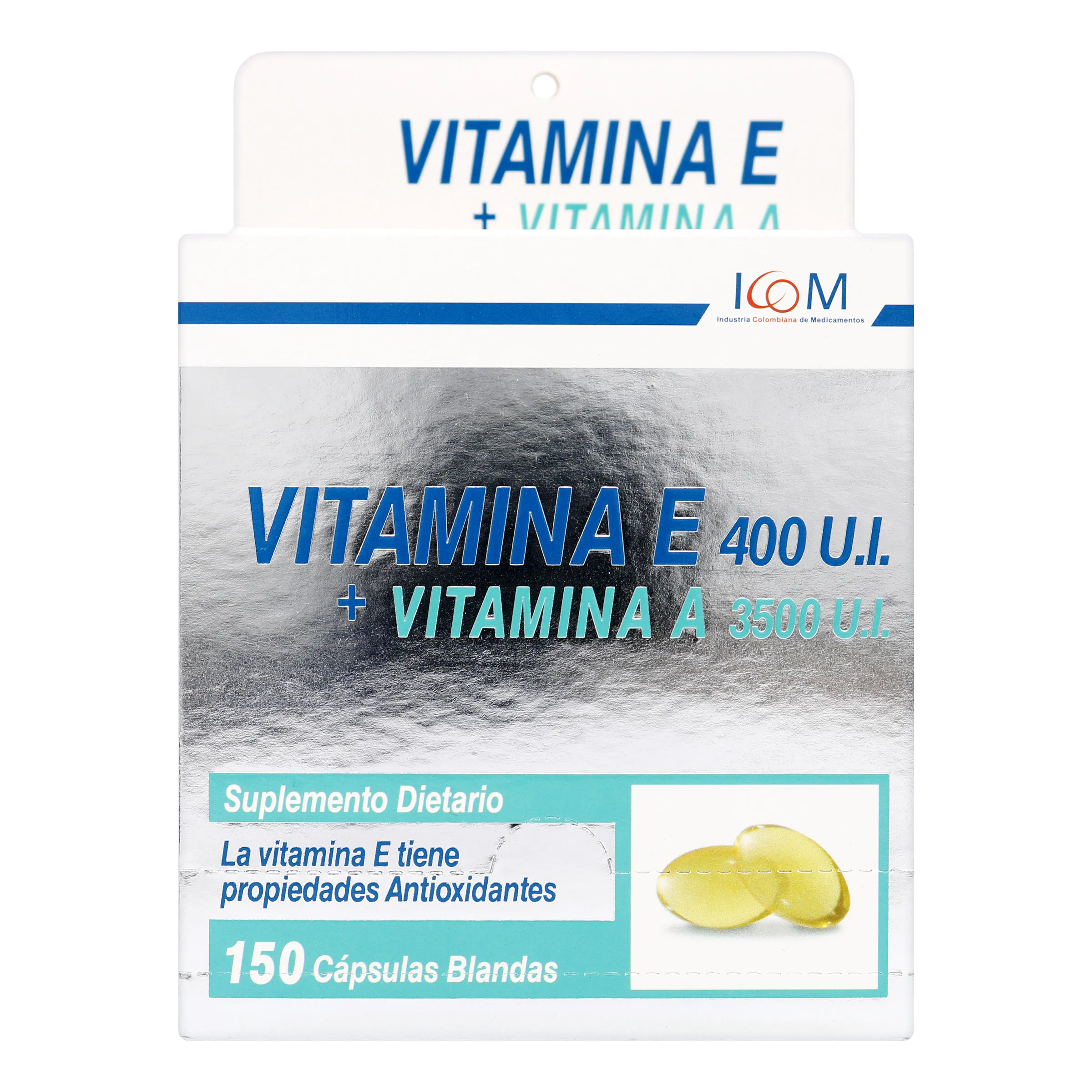 100027279 VITAMINA E 400 UI+A 3500 UI - Imagen 1