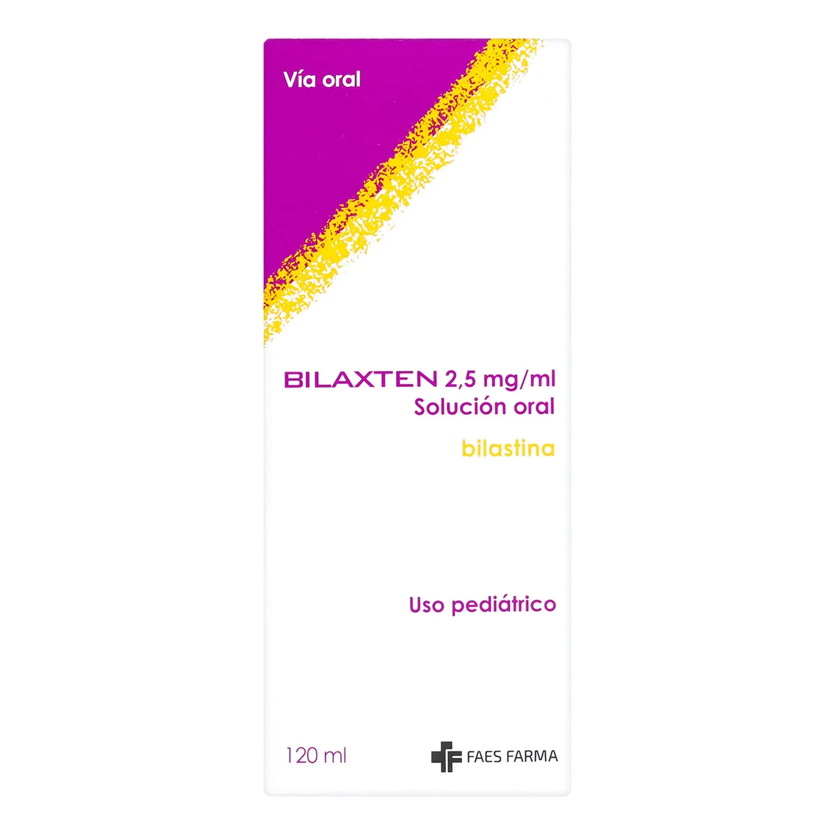 100027386 BILAXTEN 2.5 MG/ML SOLUCION ORAL 120 ML - Imagen 1