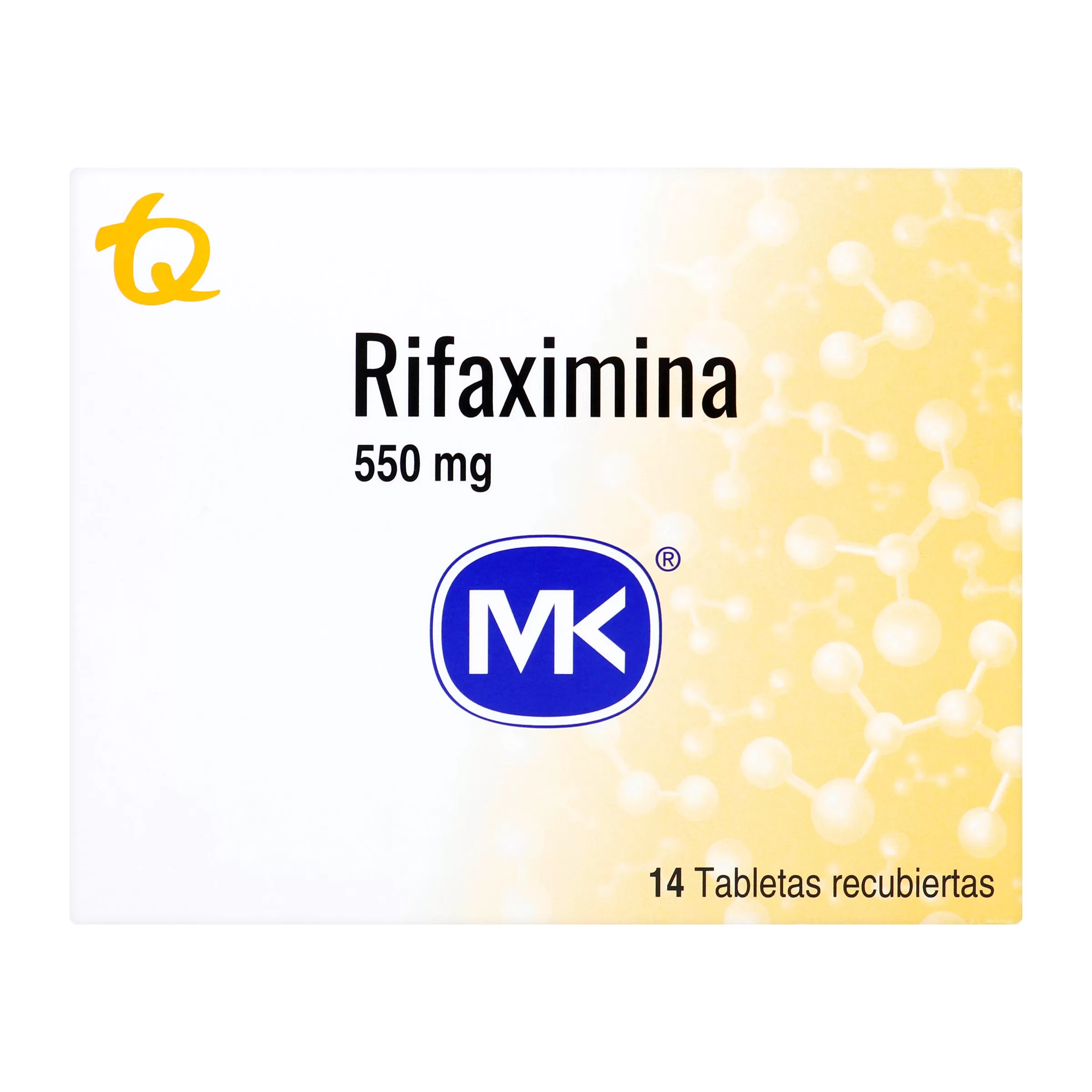 RIFAXIMINA 550 MG 14 TABS MK - Imagen 1