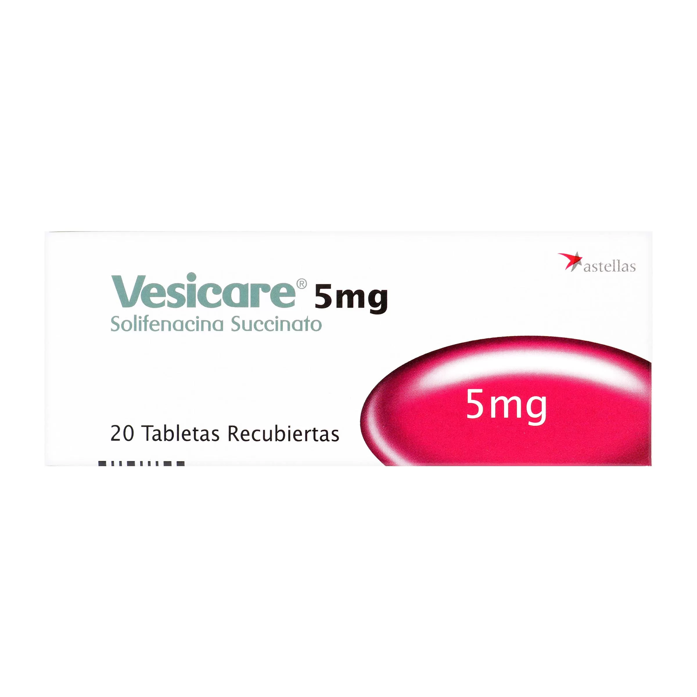 VESICARE 5 MG 20 TBS - Imagen 1