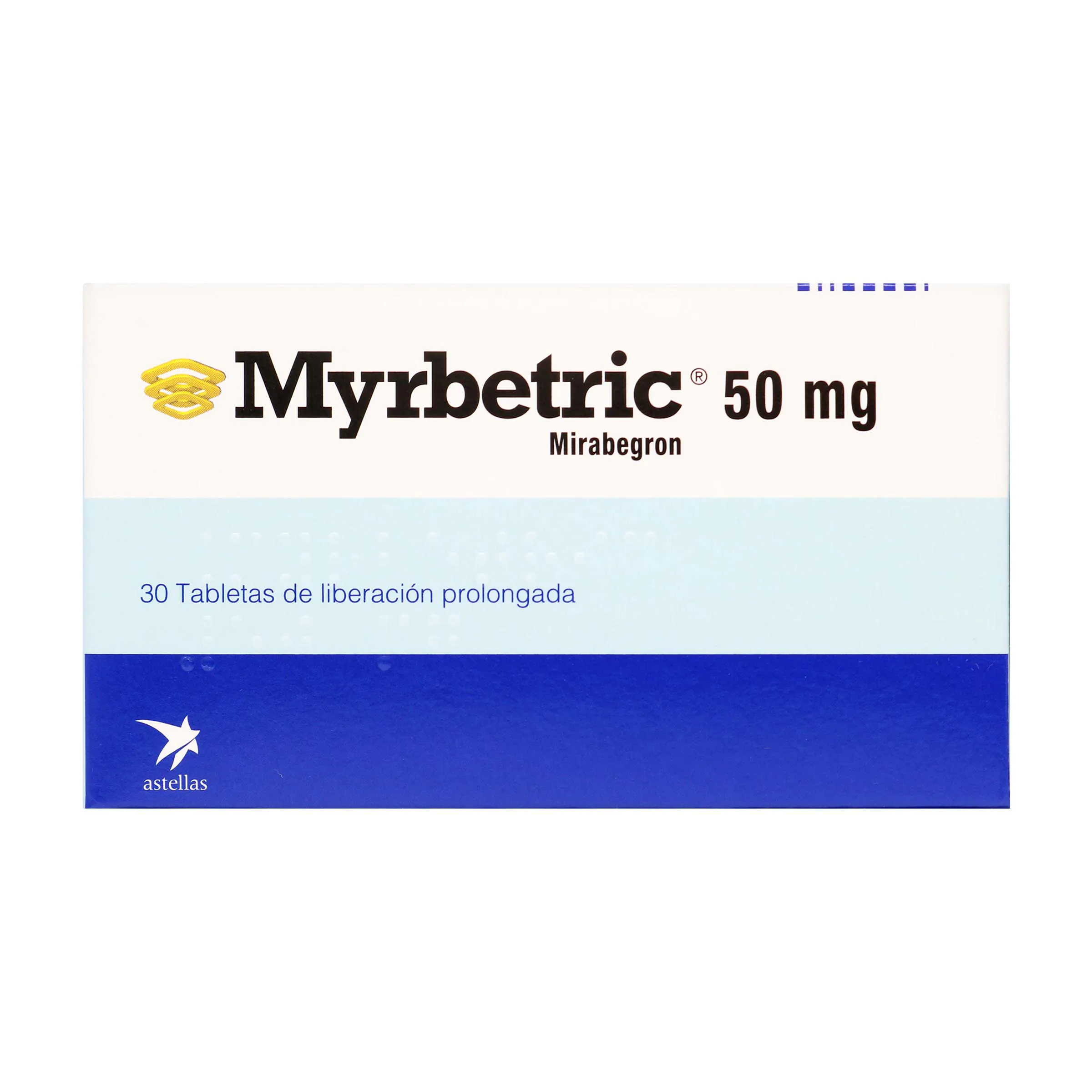 MYRBETRIC 50 MG 30 TBS - Imagen 1