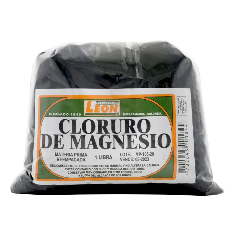 200011305-1.jpg CLORURO DE MAGNESIO 500 GR LEON - Imagen 1