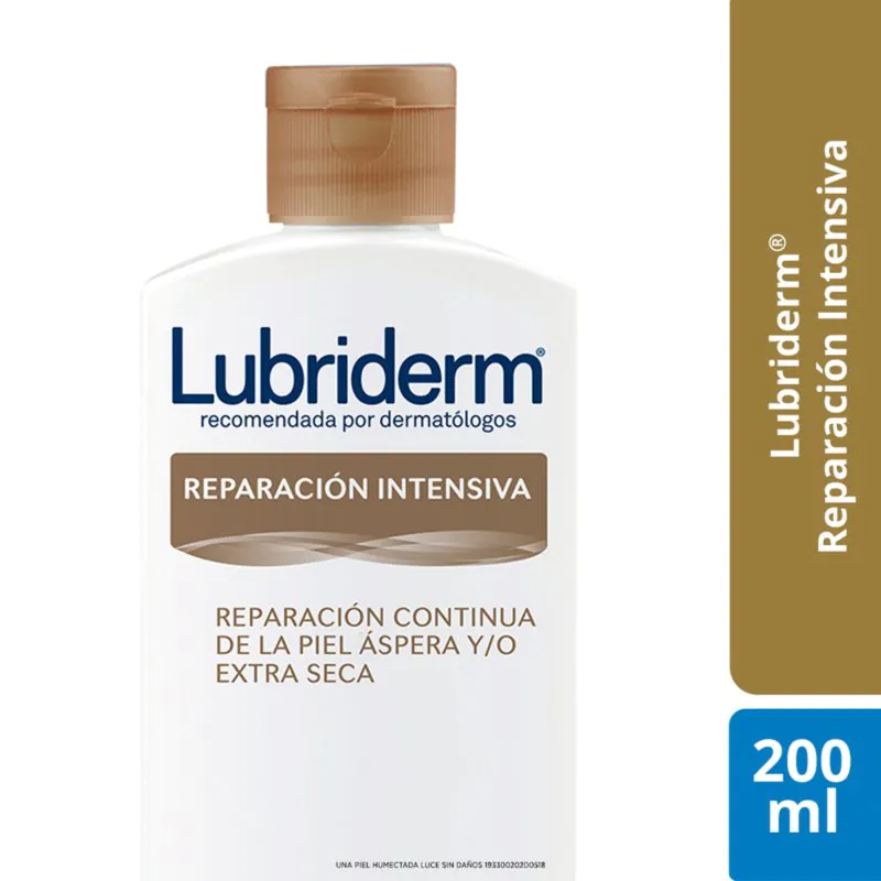 LUBRIDERM LOCION REPARACION INT.200 ML - Imagen 1