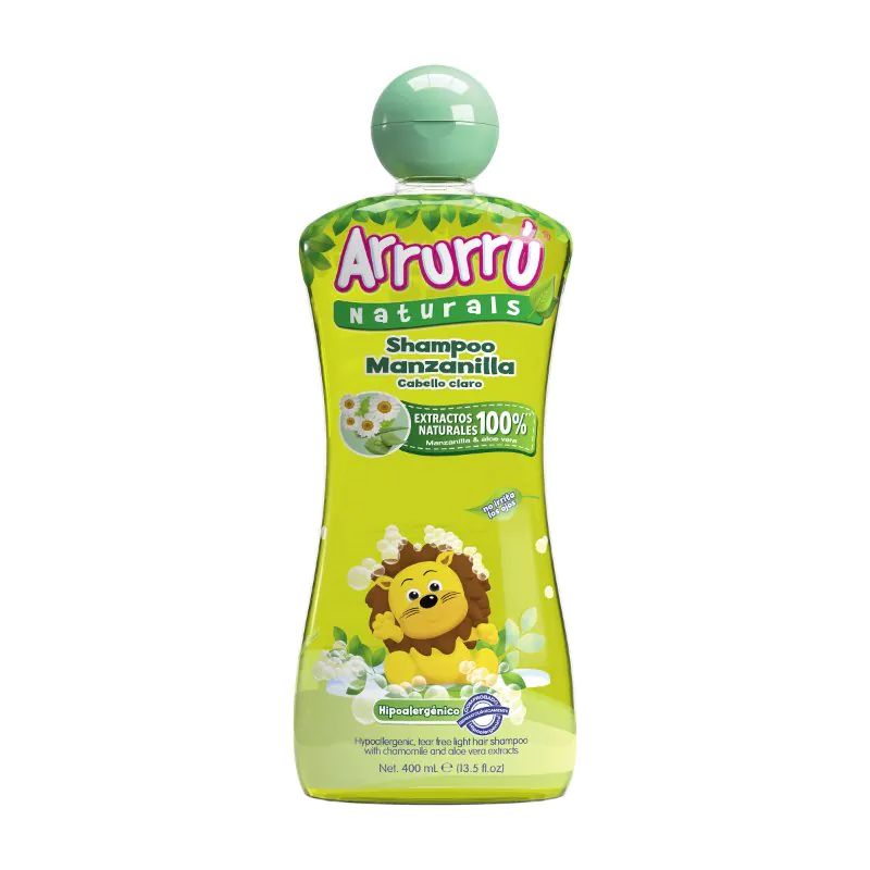 CHA.ARRURRU CABELLO CLARO MANZAN 400 ML - Imagen 1