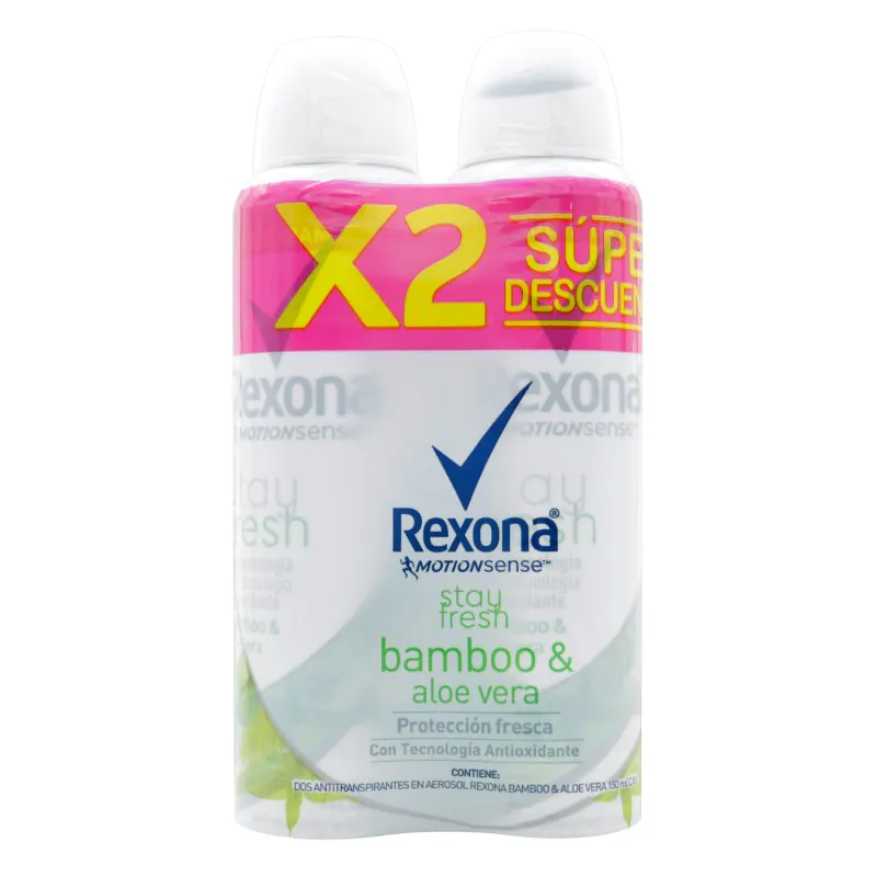 2 DTE REXONA SPR.BAMBO 89 GR SUP.OFE - Imagen 1