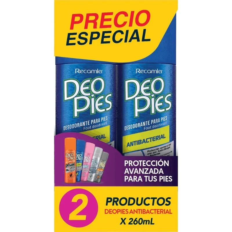 200031400-1.jpg DTE DEOPIES ANTIBAC.SPRAY DUO 260 ML - Imagen 1