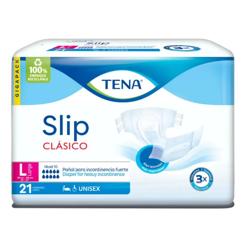 TENA SLIP COMFORT GDE 21 UNID - Imagen 1