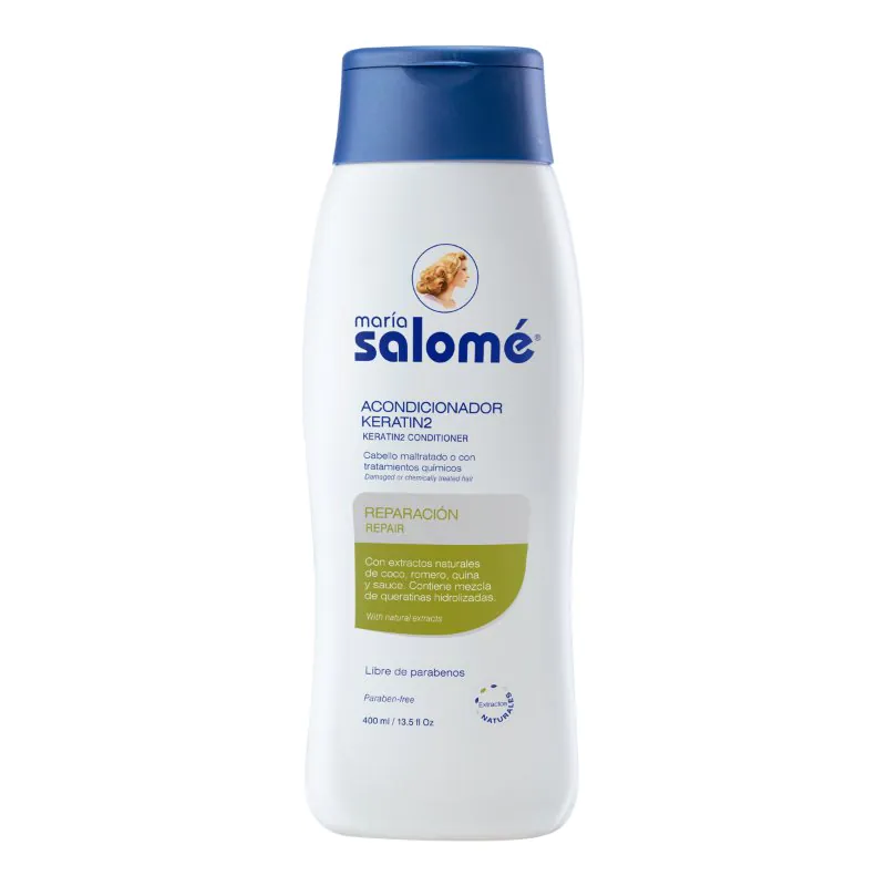 ACOND.MARIA SALOME KERATIN 2 S.SAL 400ML - Imagen 1