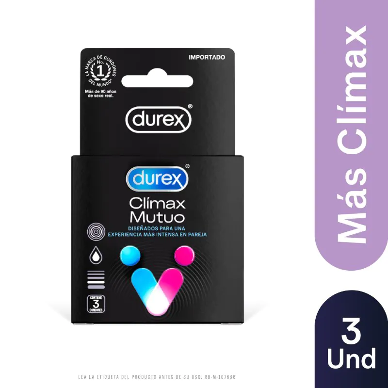 200033240-1.jpg PRESERVAT.DUREX CLIMA MUTUO 3 UND - Imagen 1