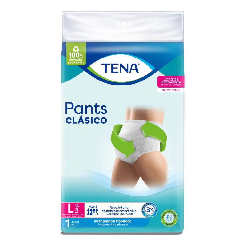 200036661-1.jpg TENA PANTS COMFORT LARGE 1 UNID - Imagen 1