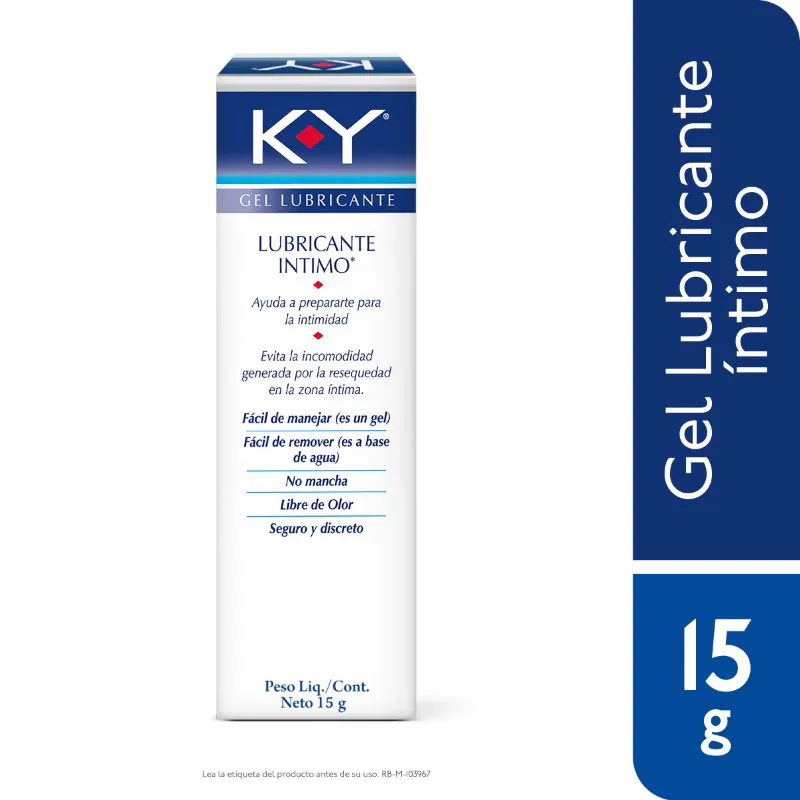 200038261-1.jpg LUBRICANTE INTIMO K-Y GEL 15 GR - Imagen 1