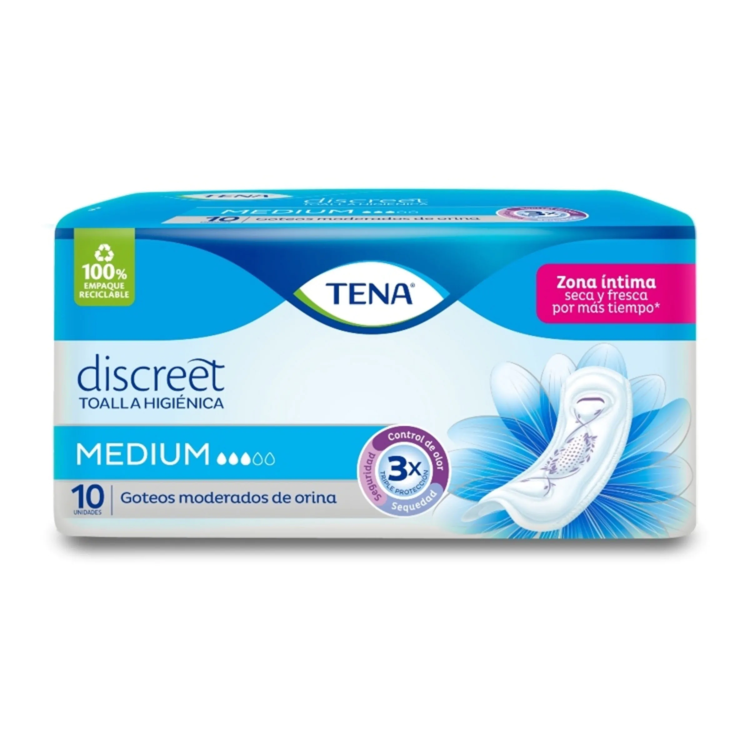 200038398 TENA MUJER MEDIUM 10 UND R4750 - Imagen 1