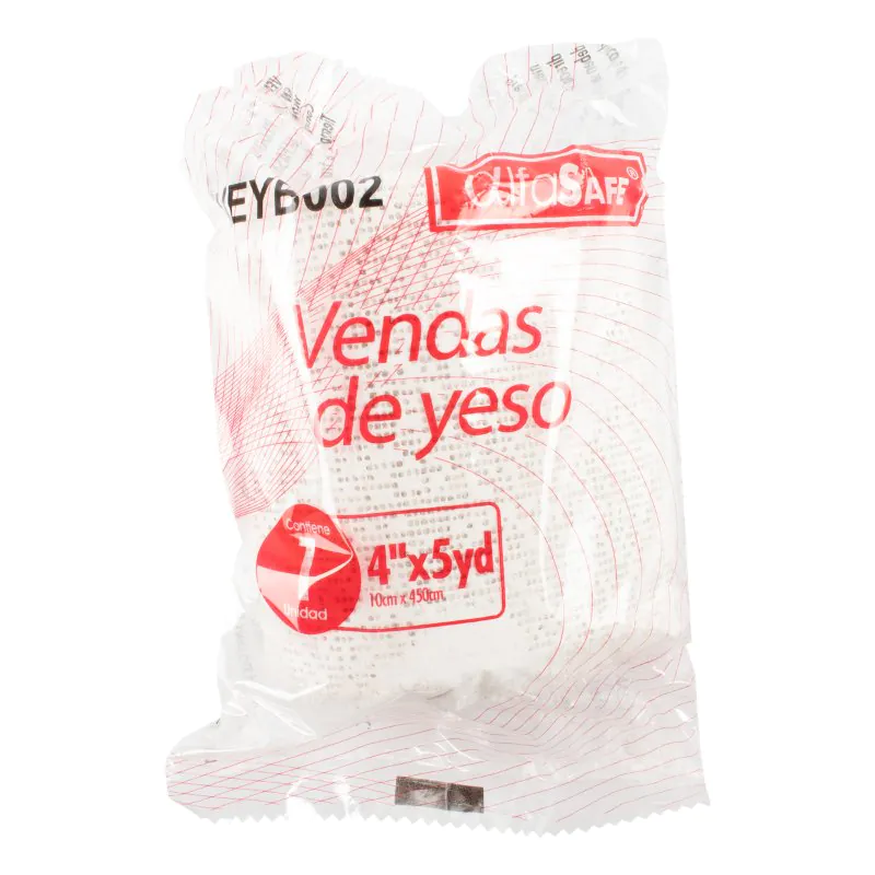 VENDAS YESO BLANCA ALFASAFE 4X5 - Imagen 1