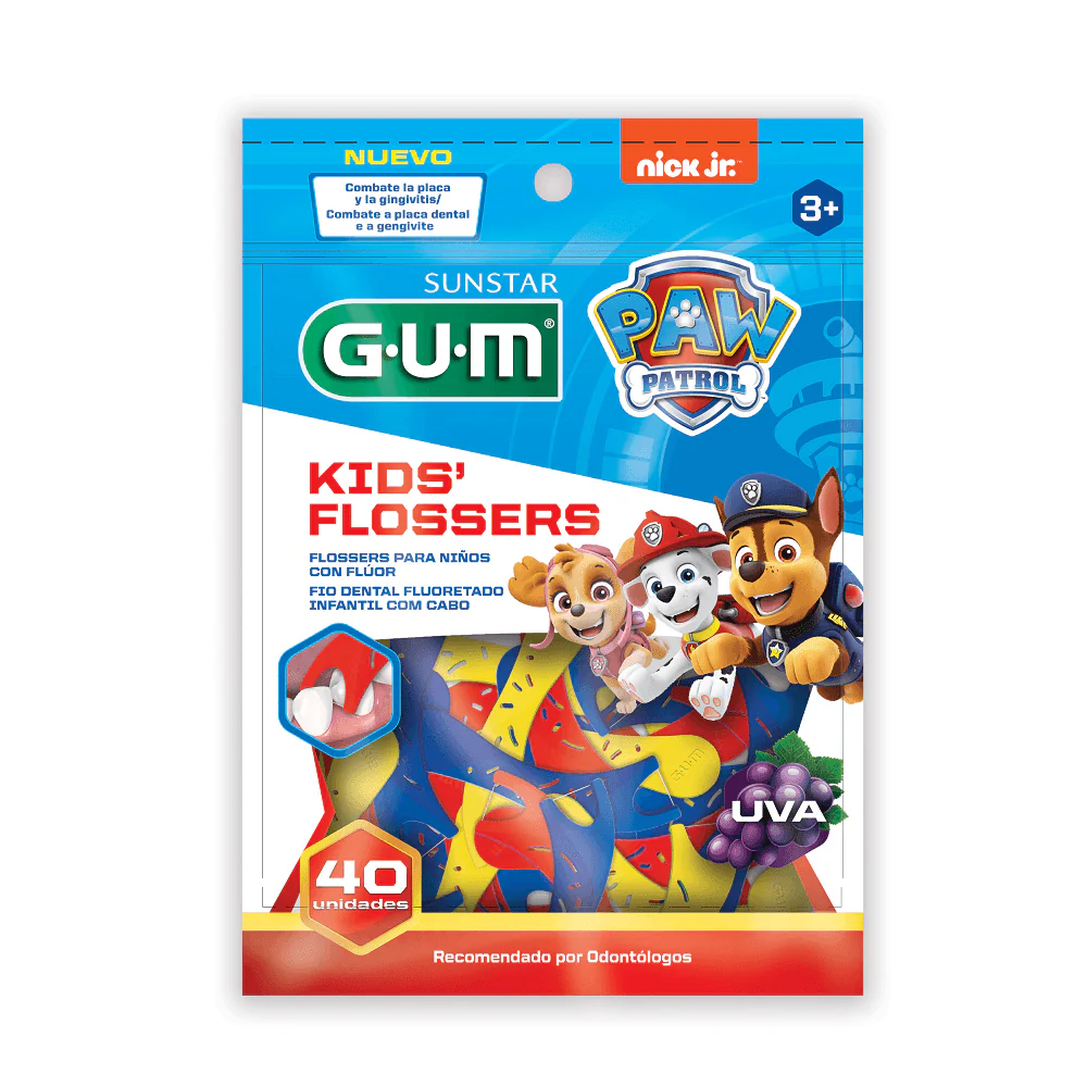 KIDS FLOSSERS GUM PAW PATROL 40 UND - Imagen 1
